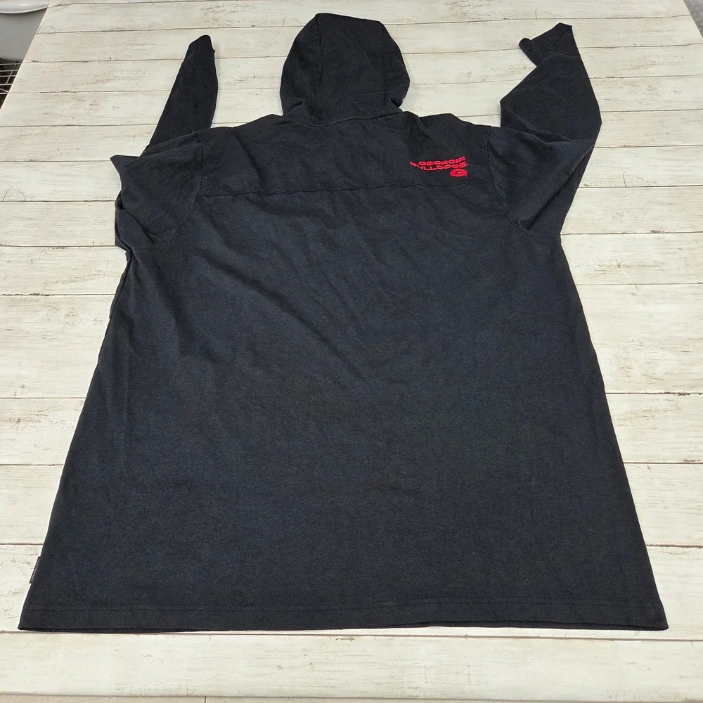 Nike Georgia Bulldogs On-Field Hooded Shirt Men XL Charcoal DC5840-010 Hoodie